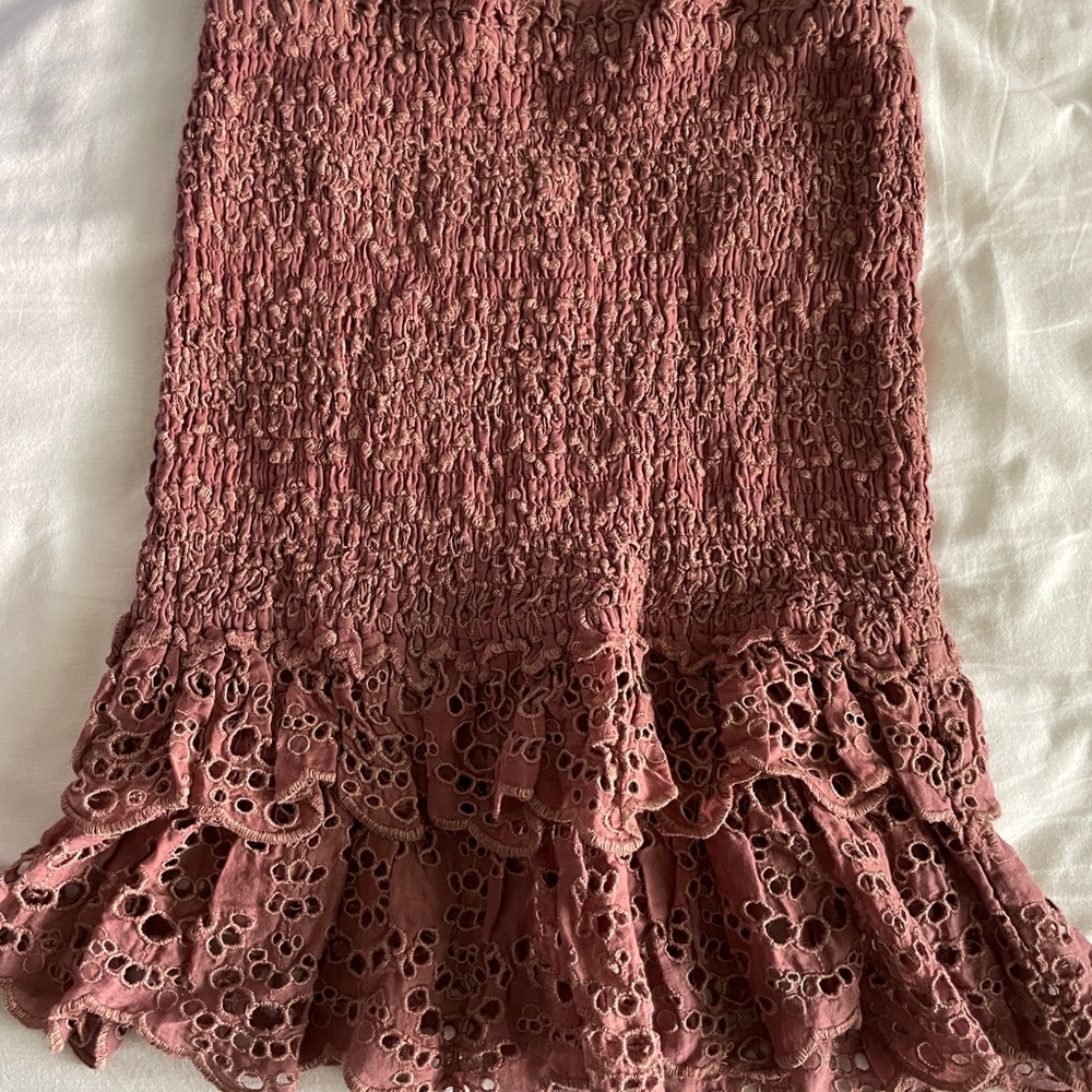Free People Lace Skirt